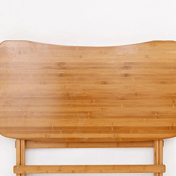 Bureau en bois de Style moderne, bureau pliant marron pour la maison Clearhalo