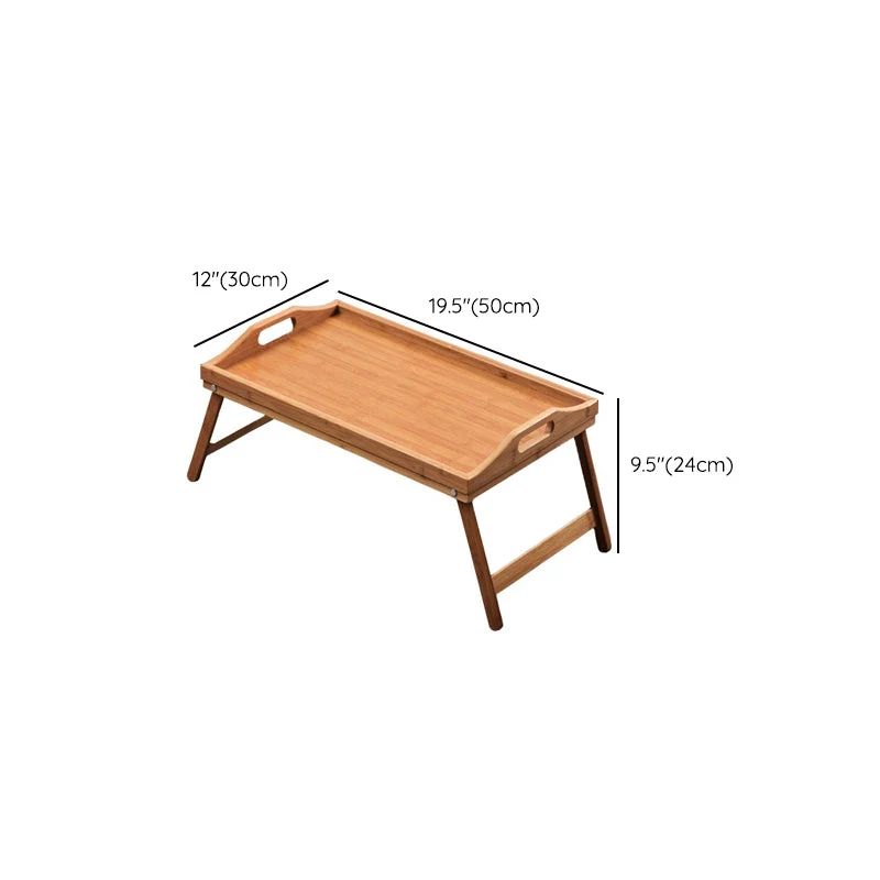 Bureau de bureau en bois artificiel contemporain, bureau d'écriture pliant pour le bureau Clearhalo