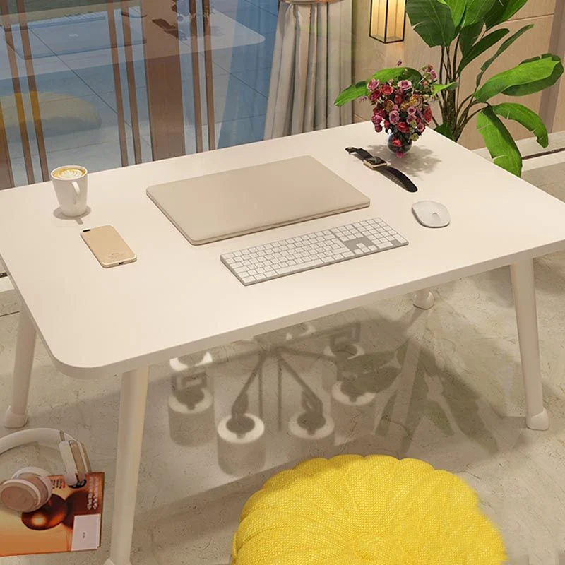 Bureau de bureau en bois moderne dans un bureau rectangulaire pour chambre à coucher Clearhalo