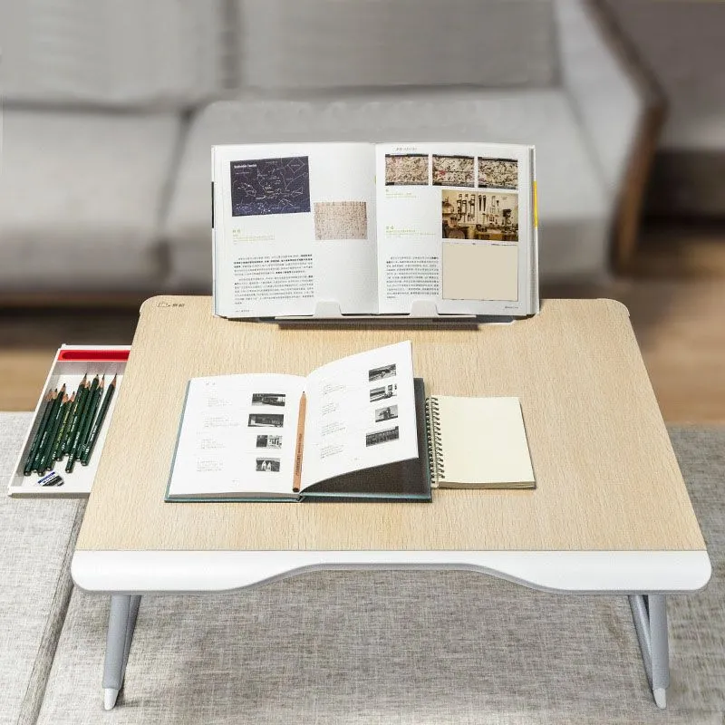 Bureau de bureau incurvé contemporain avec pieds en métal Clearhalo