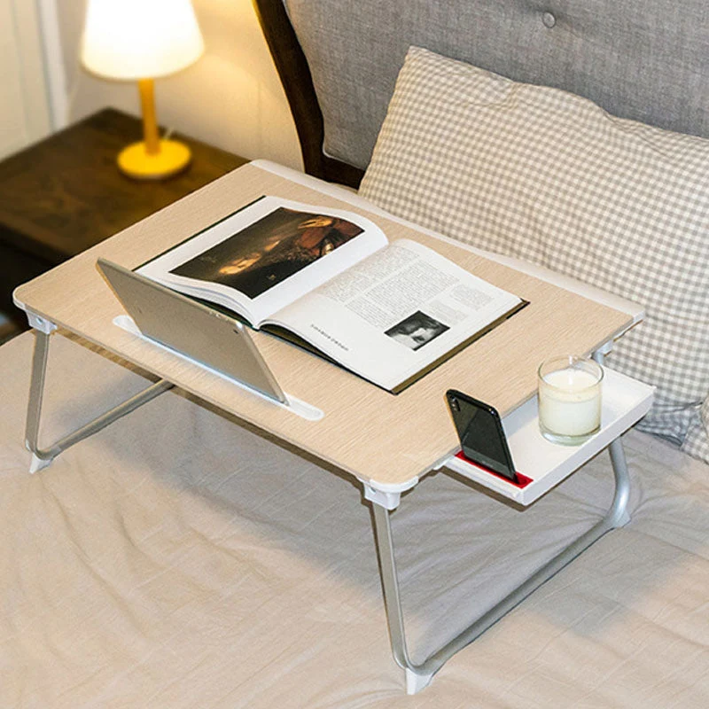 Bureau de bureau incurvé contemporain avec pieds en métal Clearhalo