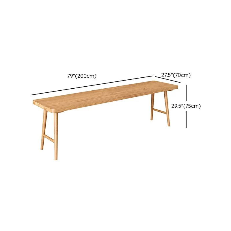 Bureau de bureau incurvé contemporain Bureau d'écriture en pin pour le bureau Clearhalo