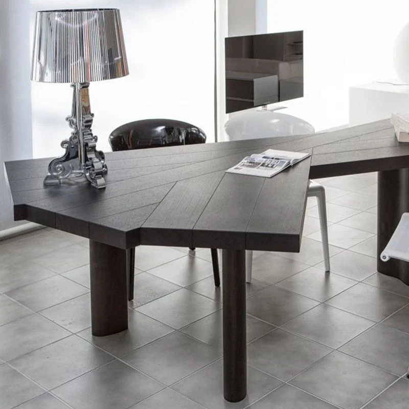 Bureau de bureau industriel noir Parsons pour bureau Clearhalo