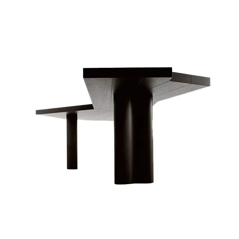 Bureau de bureau industriel noir Parsons pour bureau Clearhalo