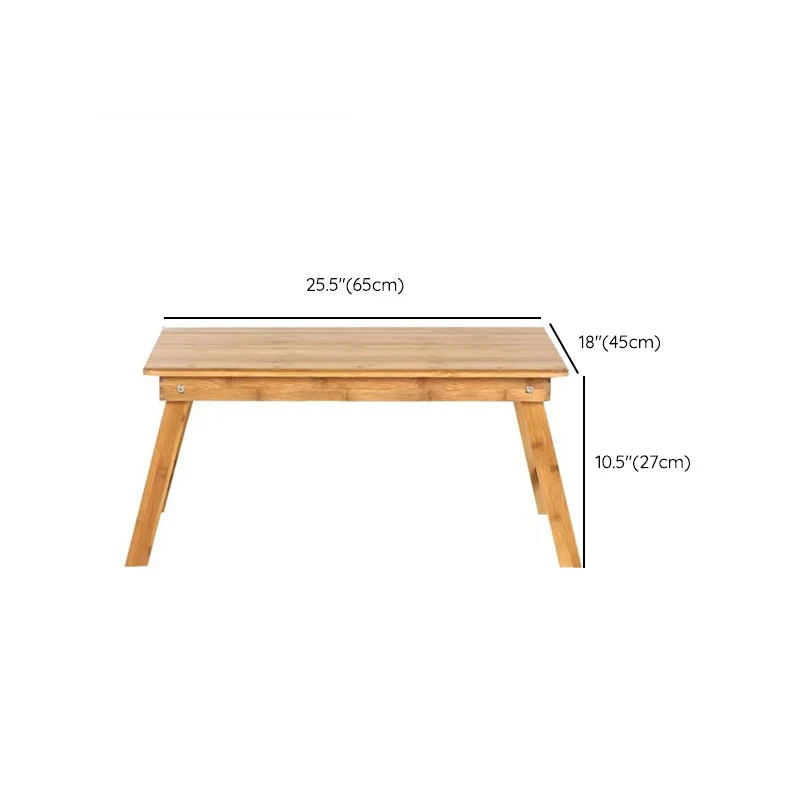 Bureau de bureau pliant contemporain Bureau d'écriture en bois artificiel pour le bureau Clearhalo