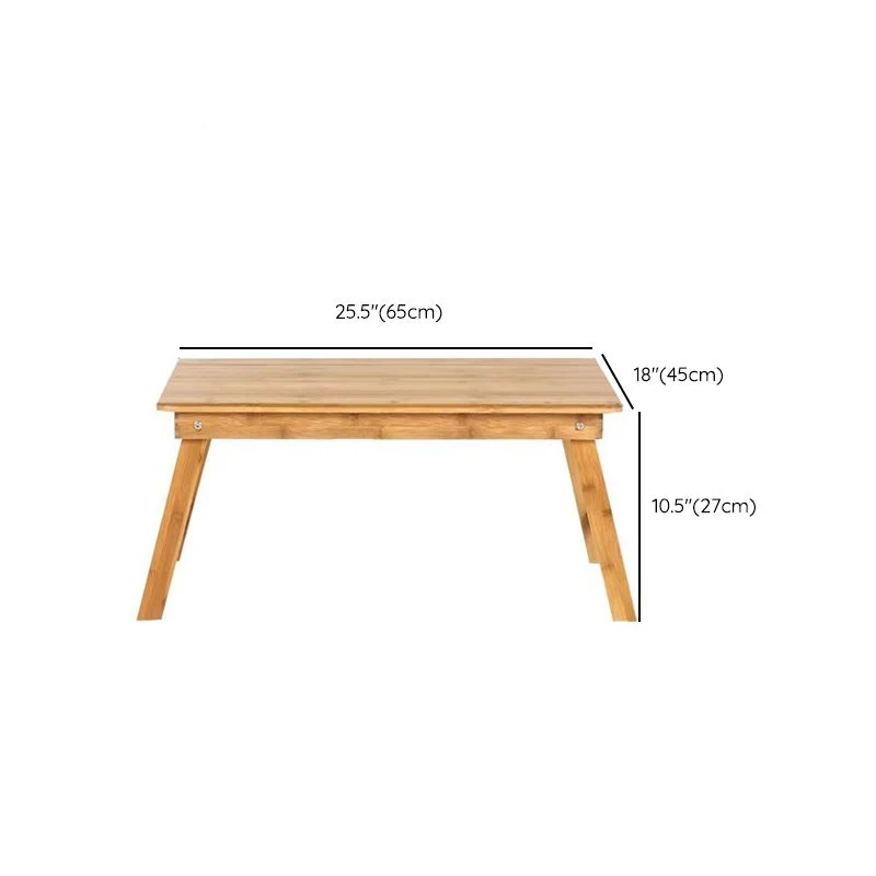 Bureau de bureau pliant contemporain Bureau d'écriture en bois artificiel pour le bureau Clearhalo