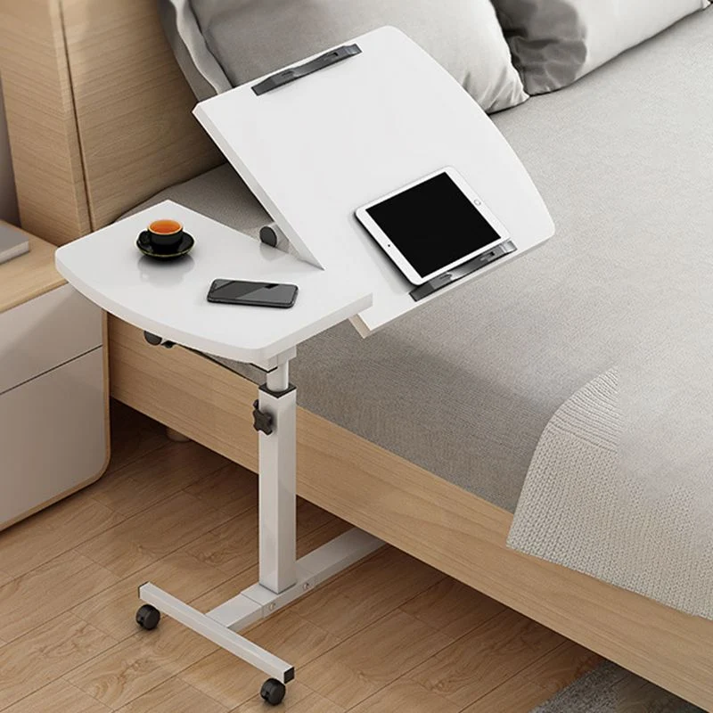 Bureau de bureau pliant contemporain sur pied avec pieds en métal Clearhalo