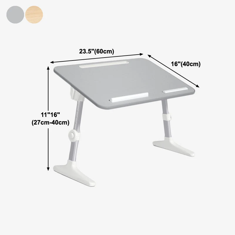 Bureau de bureau rectangulaire de style moderne, bureau d'écriture pliable et réglable Clearhalo
