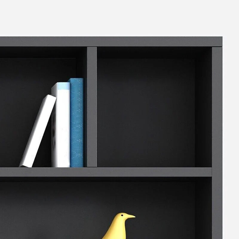 Bureau de classeur vertical blanc de cadre en bois massif de classeurs contemporains Clearhalo