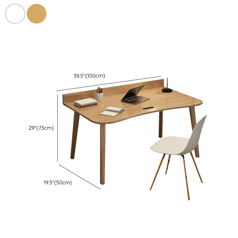 Bureau contemporain Parsons avec pieds en bois Clearhalo