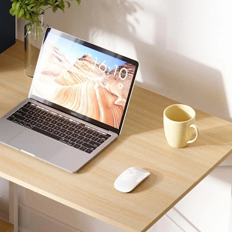 Bureau d'écriture de 47,24 po de hauteur, bureau de style contemporain pour la maison et le bureau Clearhalo