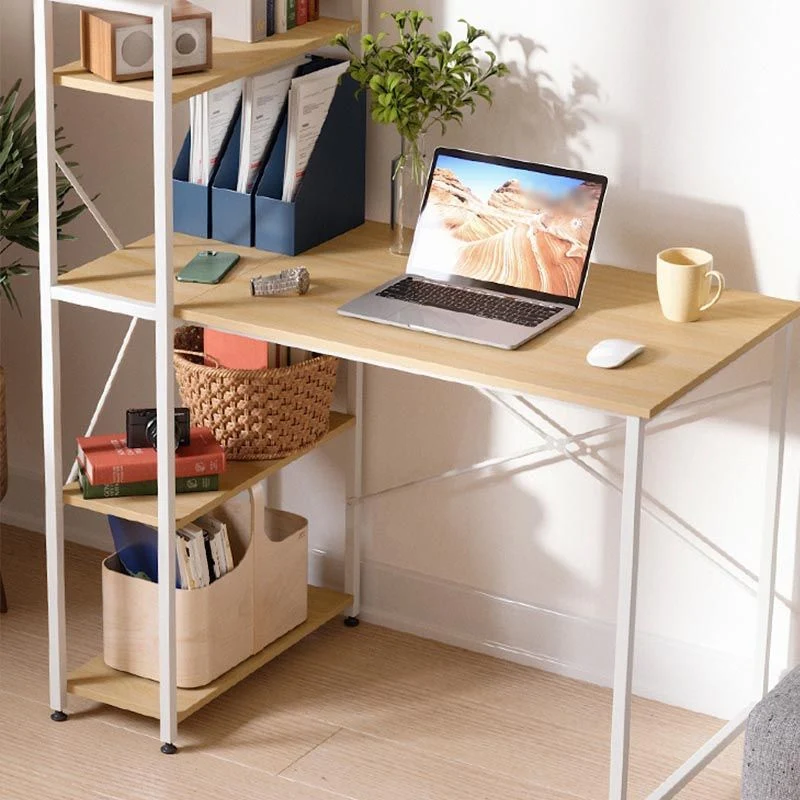 Bureau d'écriture de 47,24 po de hauteur, bureau de style contemporain pour la maison et le bureau Clearhalo