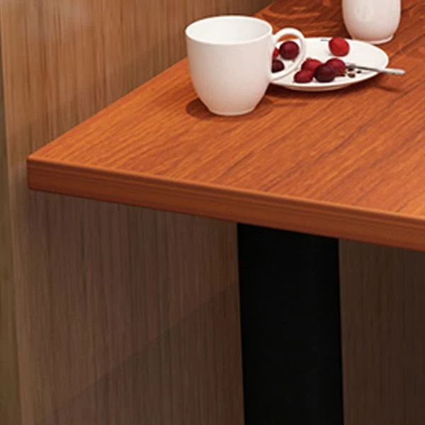 Bureau d'écriture en bois Bureau contemporain avec pieds en métal Clearhalo