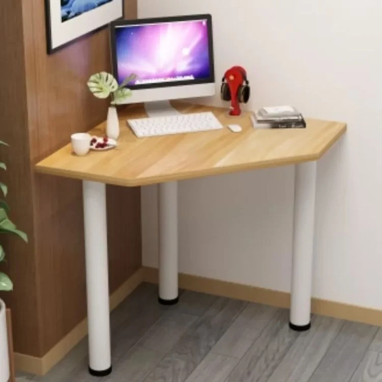 Bureau d'écriture en bois Bureau contemporain avec pieds en métal Clearhalo