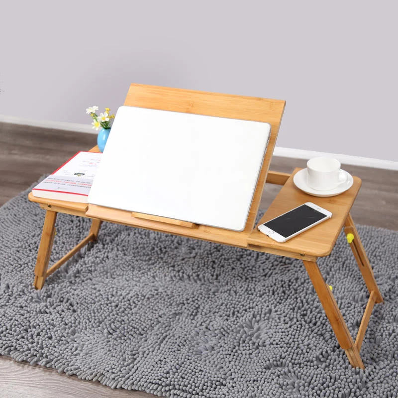Bureau d'écriture en bois contemporain, bureau pliant pour chambre à coucher Clearhalo