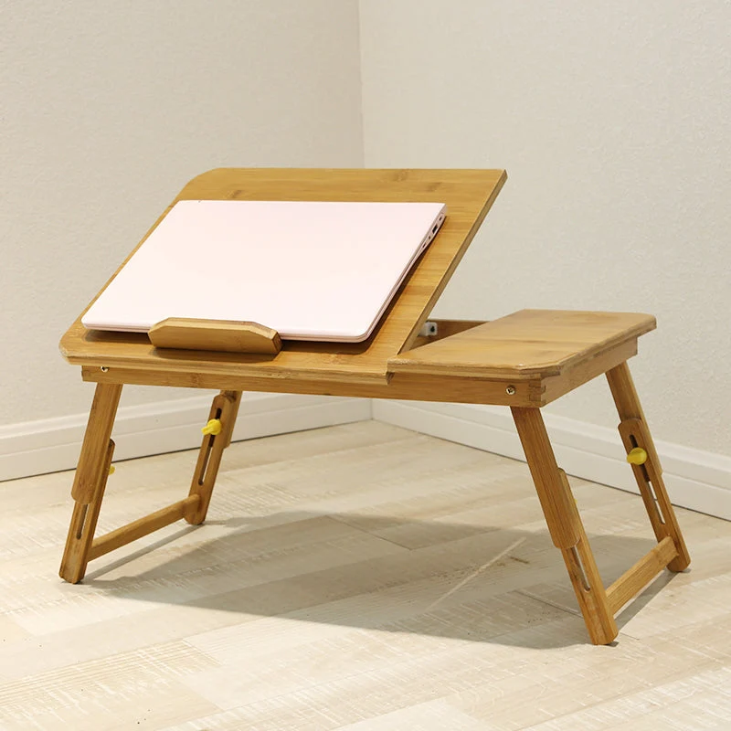 Bureau d'écriture en bois contemporain, bureau pliant pour chambre à coucher Clearhalo