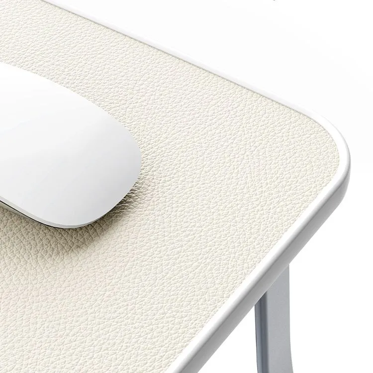 Bureau d'écriture en bois manufacturé moderne, table flottante pour ordinateur portable de chambre à coucher Clearhalo