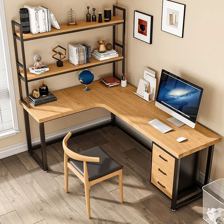 Bureau d'écriture en bois massif, dortoir et salle d'étude, bureau Clearhalo