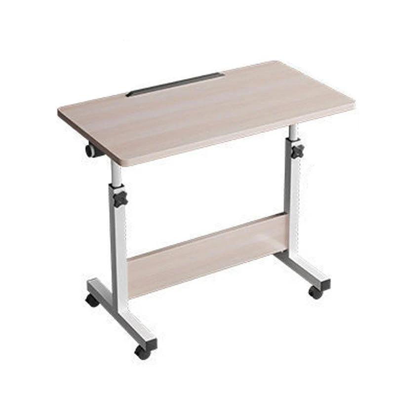 Bureau d'écriture en bois pliable en forme de T pour la maison et le bureau Clearhalo