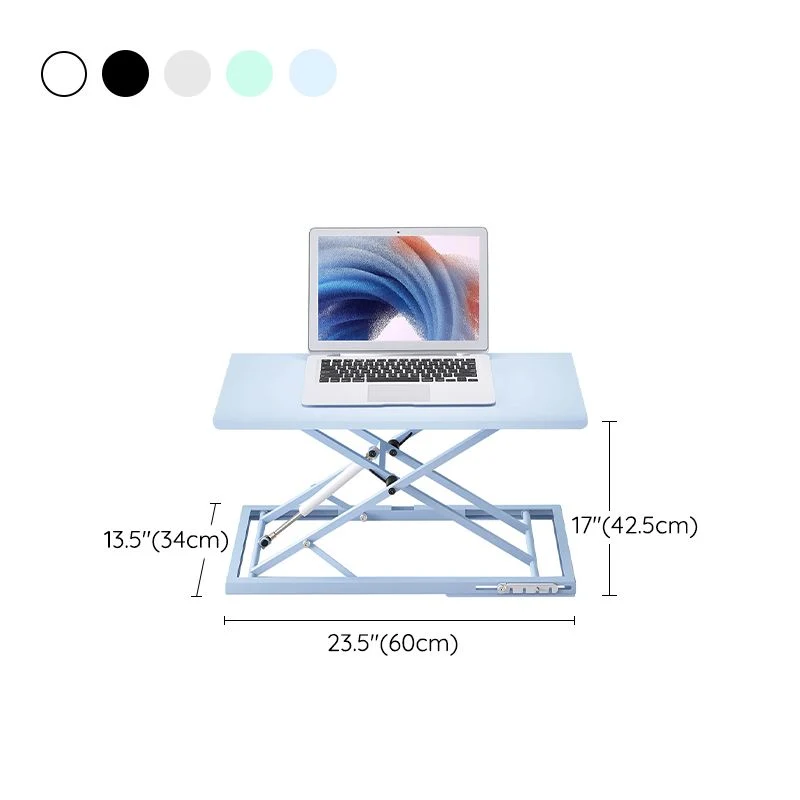 Bureau d'écriture en bois de table pliable pour ordinateur portable de forme rectangulaire Clearhalo