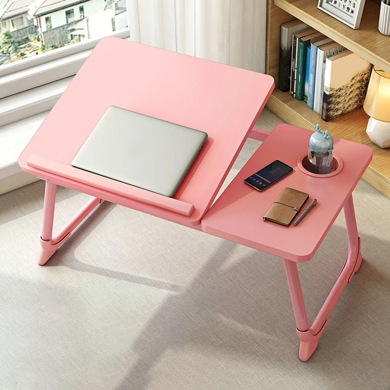 Bureau d'écriture contemporain en bois artificiel, bureau pliant pour le bureau Clearhalo