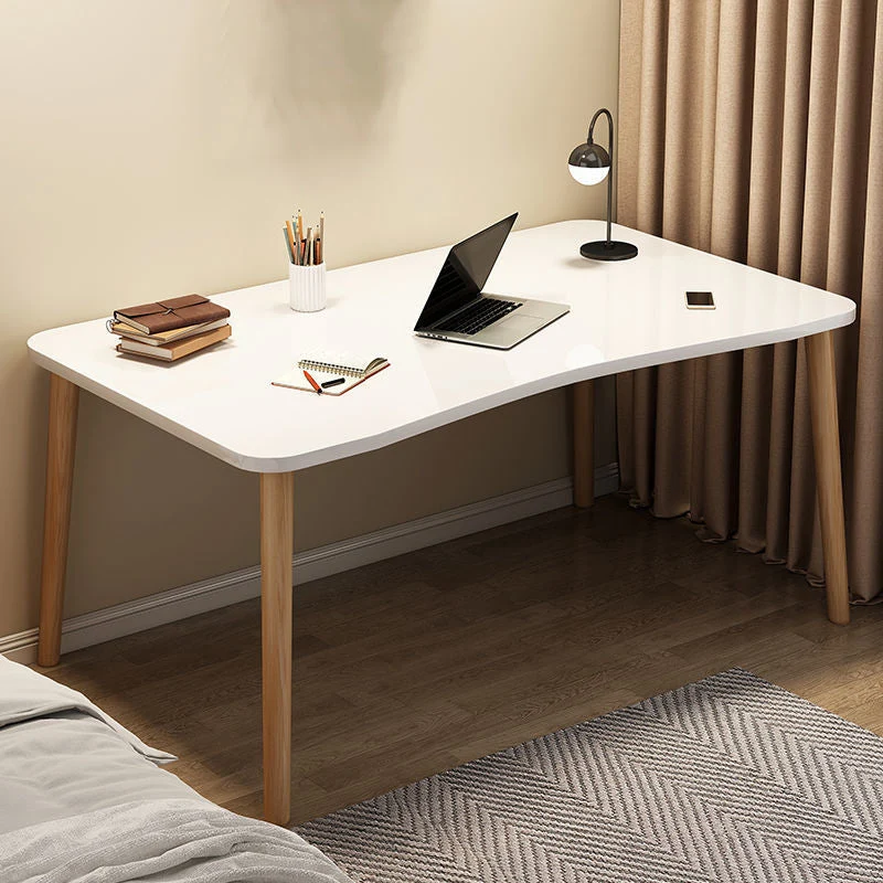 Bureau d'écriture contemporain en bois Bureau de type base Parsons Clearhalo