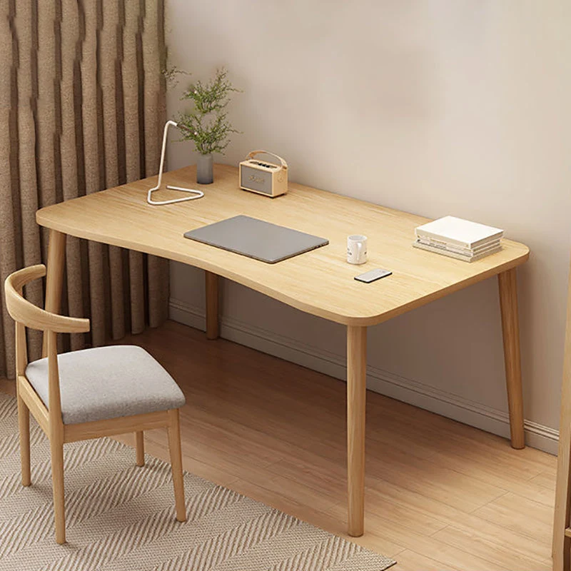 Bureau d'écriture contemporain en bois Bureau de type base Parsons Clearhalo