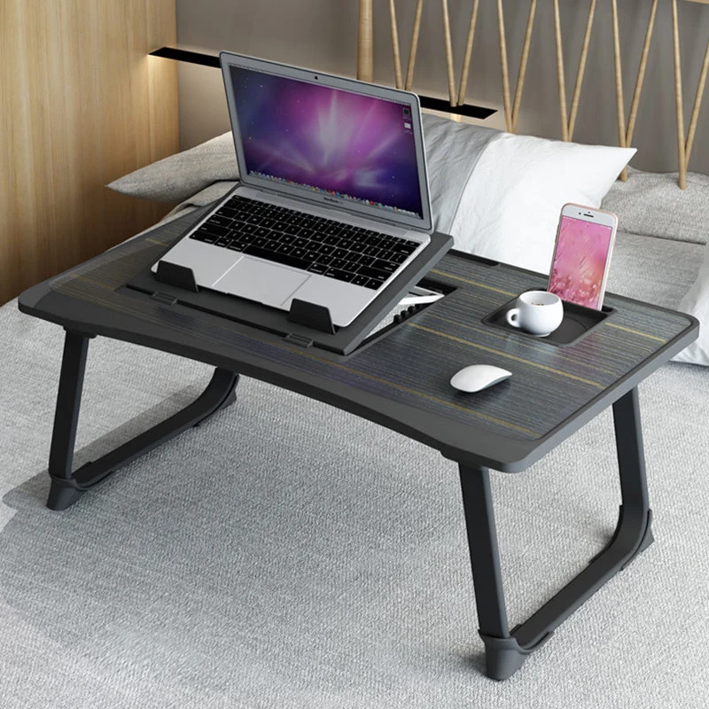 Bureau d'écriture contemporain en bois de 11 po de hauteur avec pieds Clearhalo