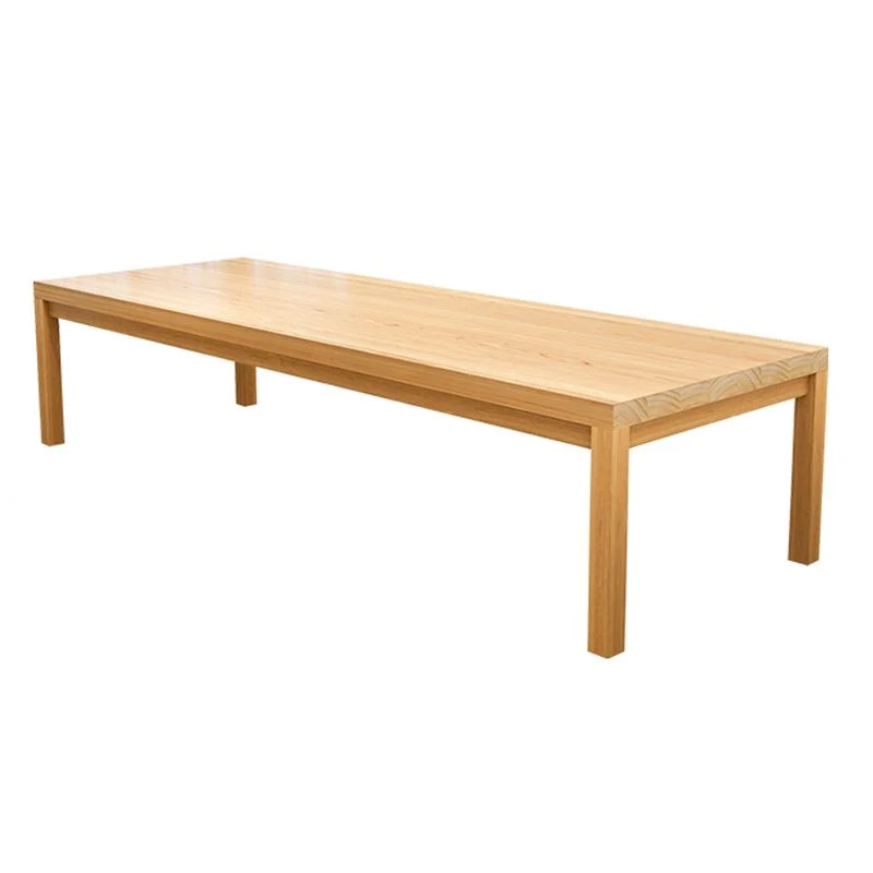 Bureau d'écriture contemporain Bureau Parsons en bois massif naturel Clearhalo