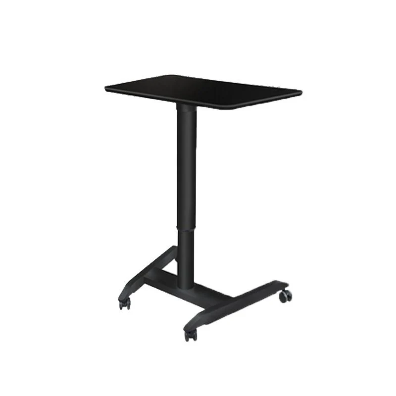 Bureau d'écriture contemporain pour la maison ou le bureau avec roulettes et pieds en métal Clearhalo