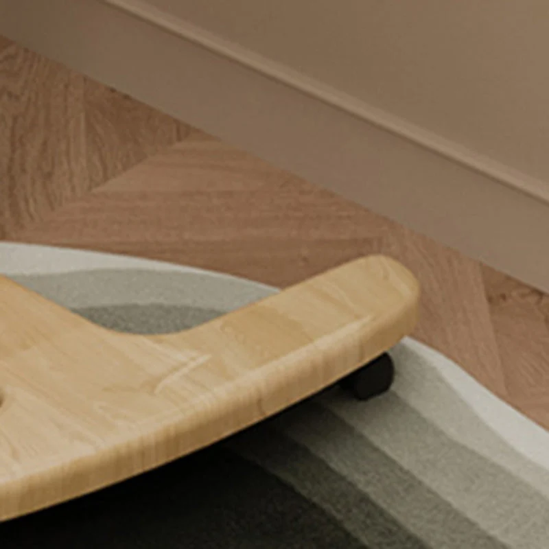 Bureau d'écriture contemporain pour la maison ou le bureau avec roulettes et pieds en métal Clearhalo