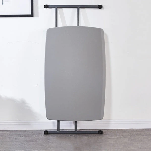 Bureau d'écriture de dortoir de style moderne, bureau pliant en plastique pour chambre à coucher, 29,9"L X 19,6"W Clearhalo