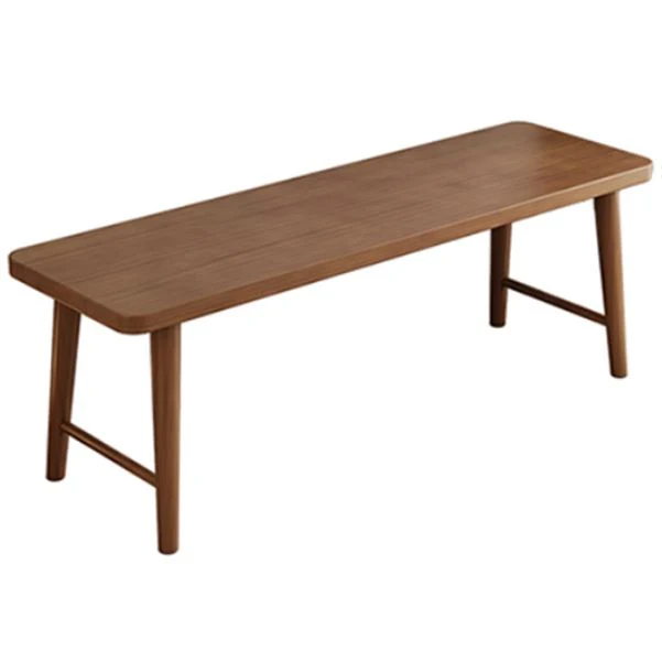 Bureau d'écriture incurvé en bois massif, bureau moderne de 23,62 pouces de large Clearhalo