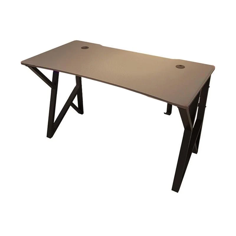 Bureau d'écriture industriel en pierre, bureau de jeu rectangulaire pour la maison Clearhalo