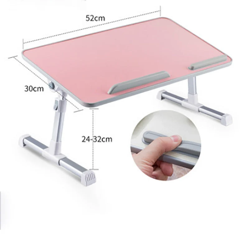 Bureau d'écriture moderne en bois manufacturé, bureau d'écriture pliable et réglable Clearhalo