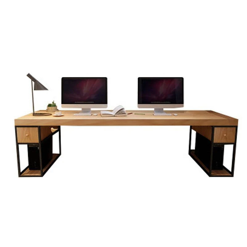 Bureau d'écriture moderne sur pied à tiroir rectangulaire de 30 po de hauteur Clearhalo