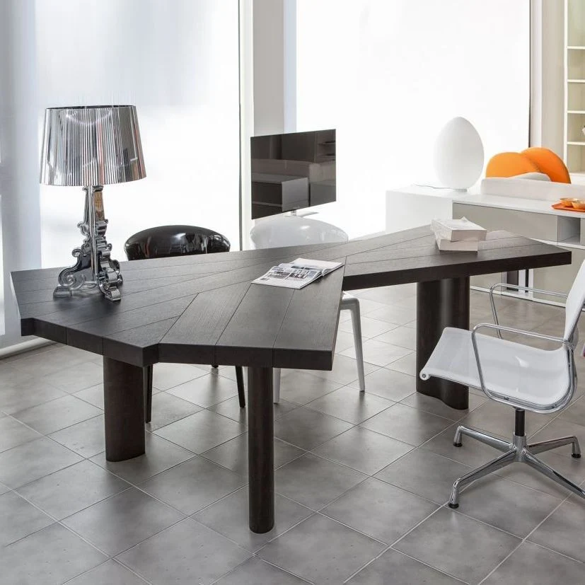 Bureau d'écriture Parsons noir, bureau en pin de 28,7 pouces de haut pour le bureau Clearhalo