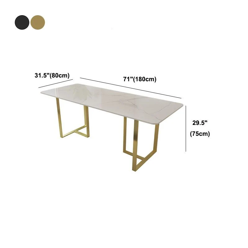 Bureau d'écriture en pierre aggloméré de luxe de bureau à domicile de table de réunion incurvée Clearhalo