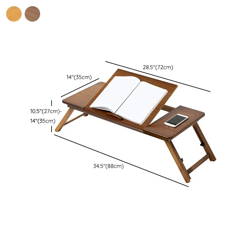 Bureau d'écriture pliant contemporain Bureau en bois pour bureau Clearhalo