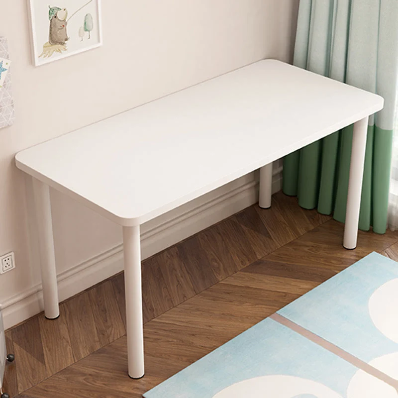Bureau d'écriture rectangulaire avec base Parsons, bureau en bois d'ingénierie pour la maison Clearhalo