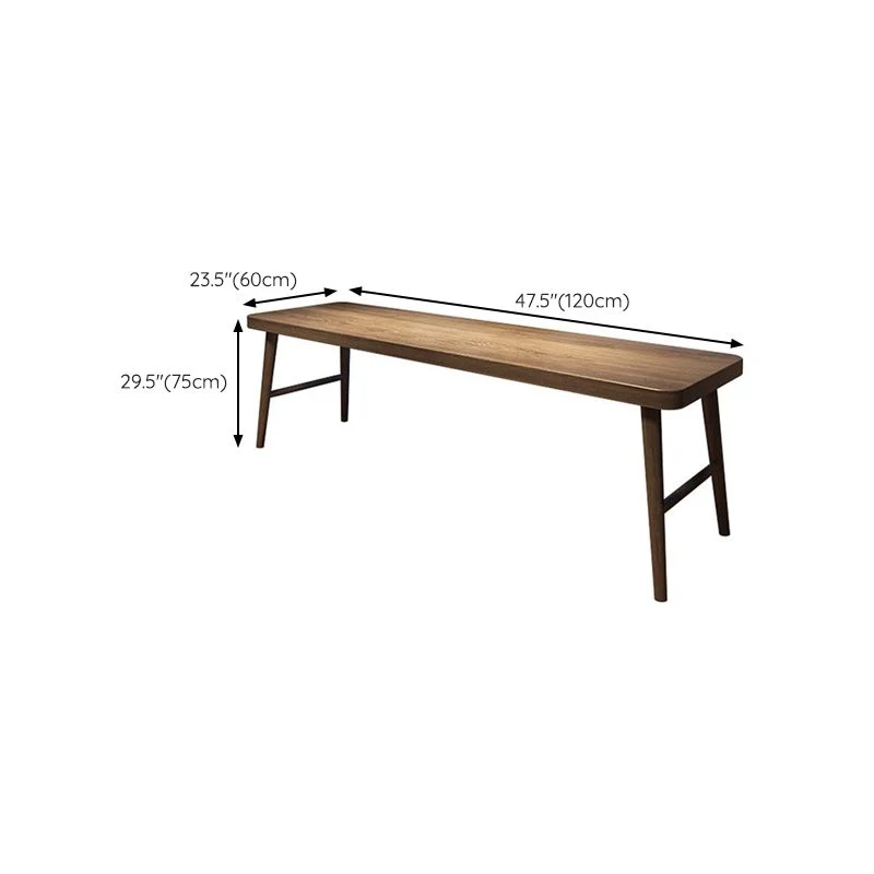 Bureau d'écriture rectangulaire contemporain, bureau en bois avec pieds Clearhalo