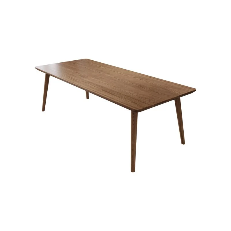 Bureau d'écriture rectangulaire contemporain Bureau en bois massif Clearhalo