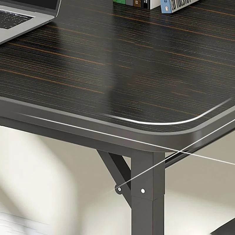 Bureau d'écriture rectangulaire en métal moderne pour un usage domestique Clearhalo