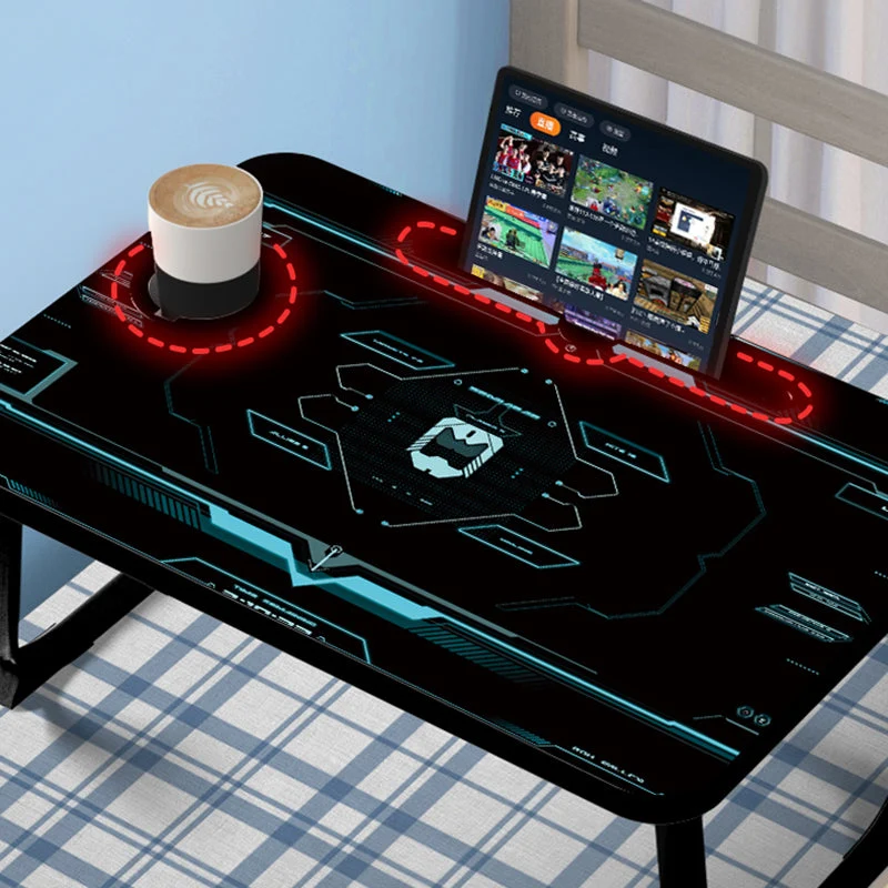 Bureau d'écriture de Style moderne, bureau pliant rectangulaire pour la maison Clearhalo