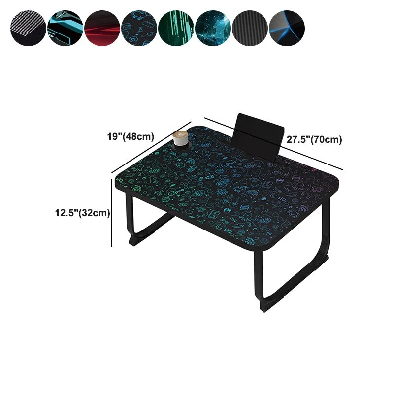 Bureau d'écriture de Style moderne, bureau pliant rectangulaire pour la maison Clearhalo