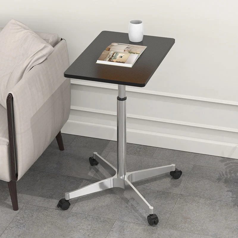 Bureau debout en bois rectangulaire de convertisseur de bureau debout de dortoir réglable Clearhalo