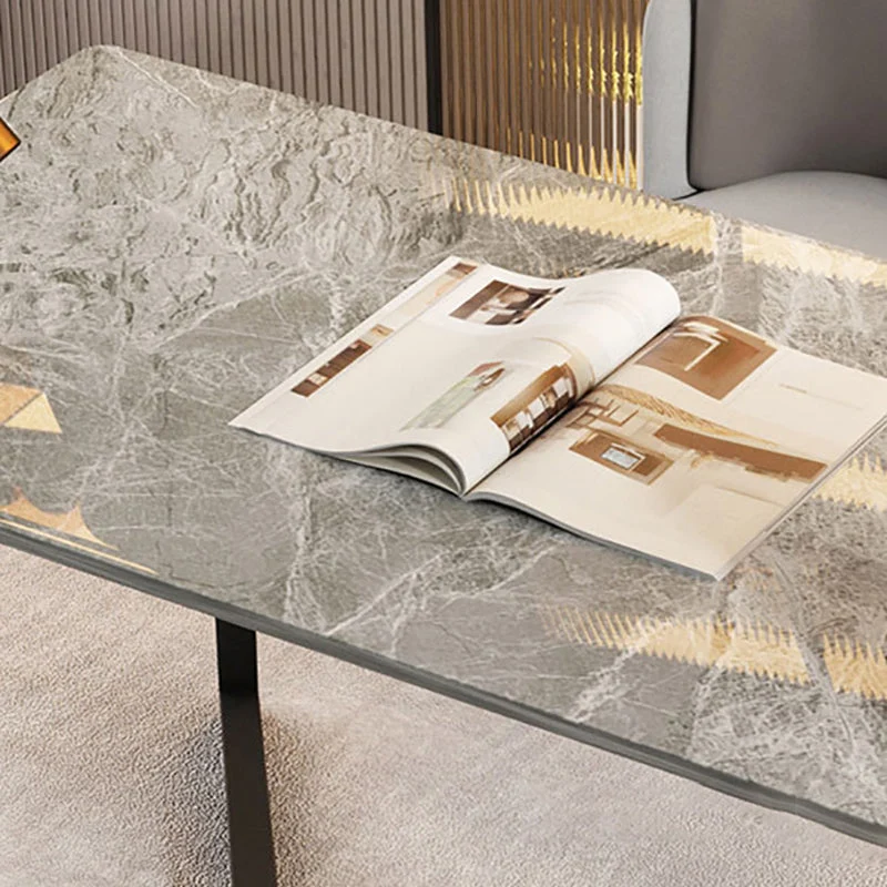 Bureau de direction rectangulaire moderne de 30 po de hauteur pour le bureau Clearhalo
