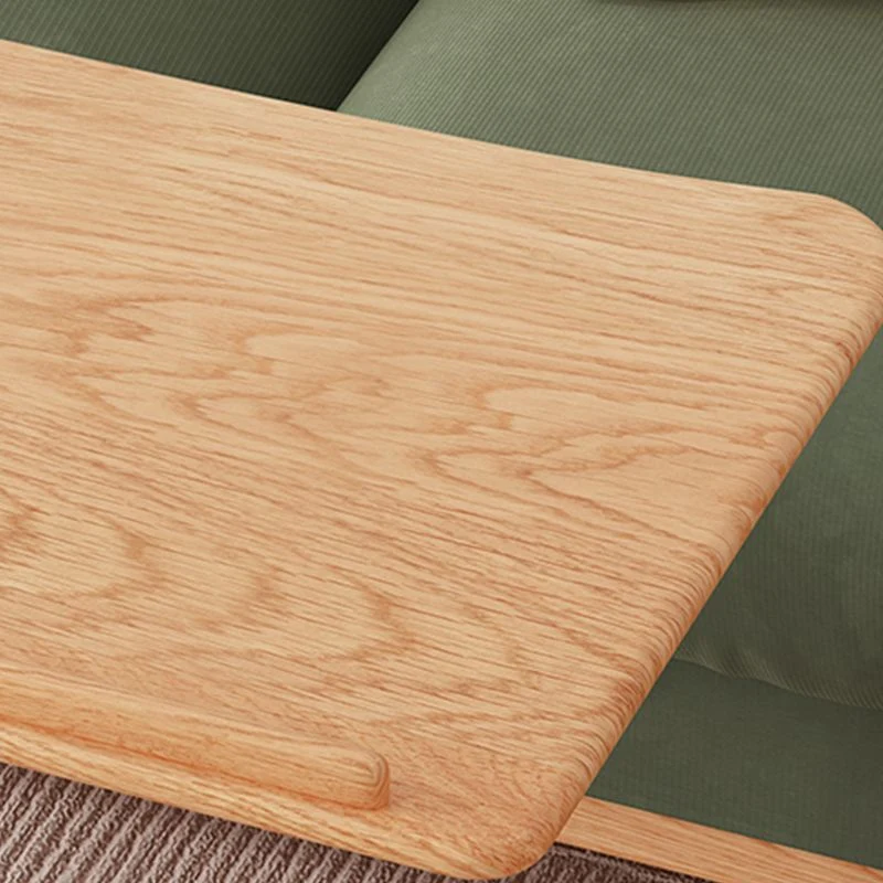Bureau à domicile contemporain en bois d'hévé, bureau d'écriture à hauteur réglable Clearhalo