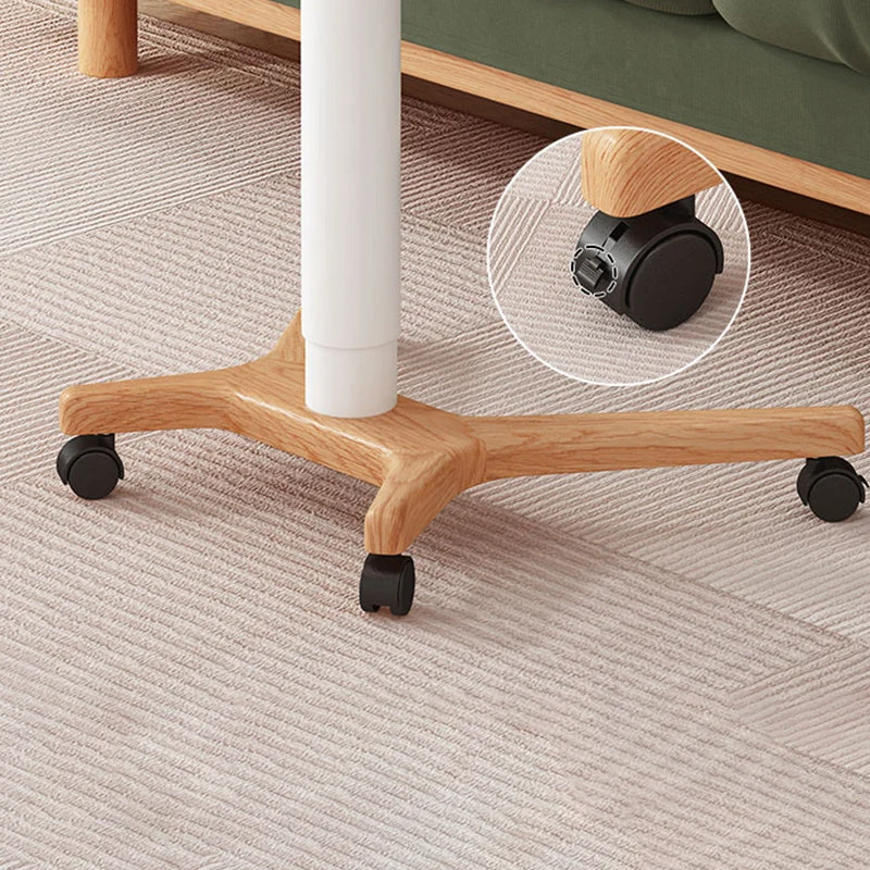 Bureau à domicile contemporain en bois d'hévé, bureau d'écriture à hauteur réglable Clearhalo