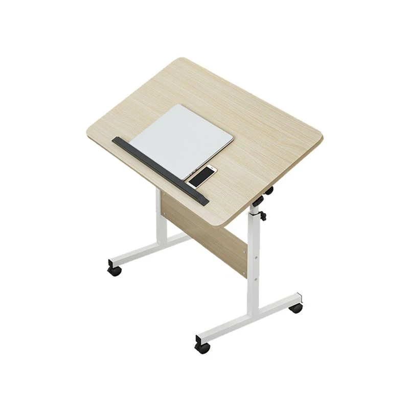 Bureau d'ordinateur en bois moderne, bureau rectangulaire réglable Clearhalo